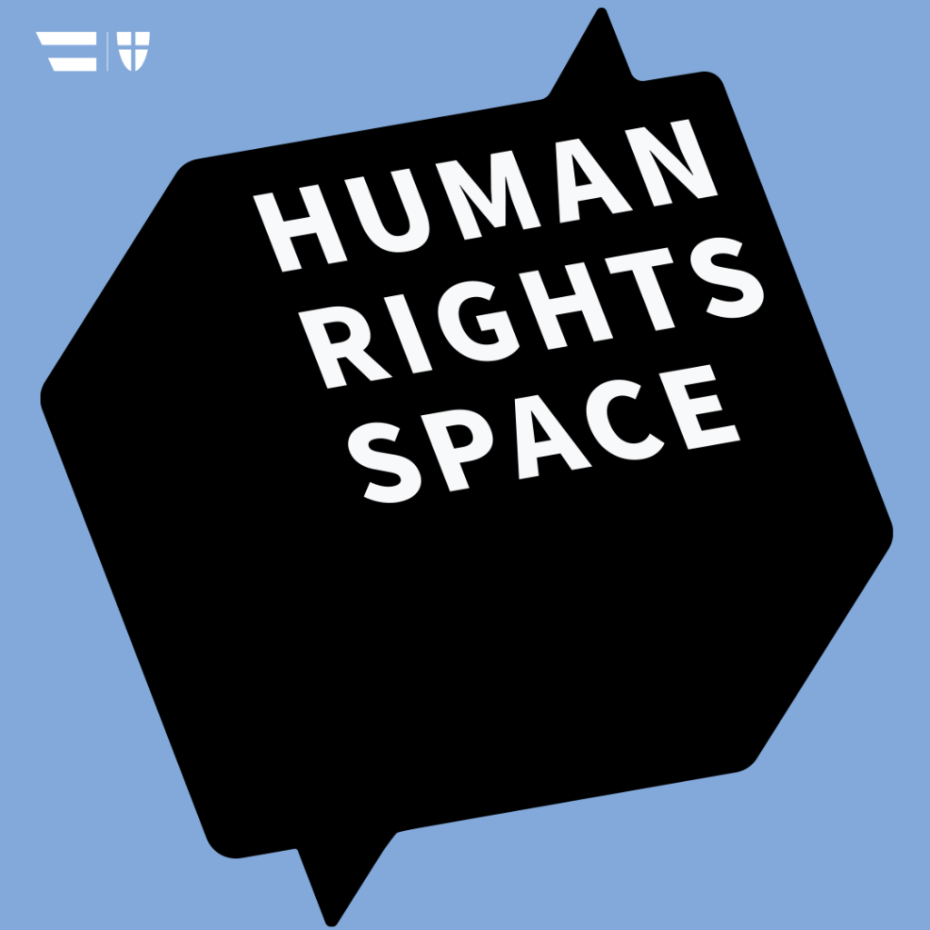 Titel: Human Rights Space Bild: Logo von Human Rights Space