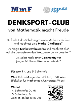 Denksport-Flyer