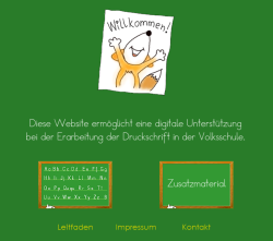 Druckschrift-Screenshot