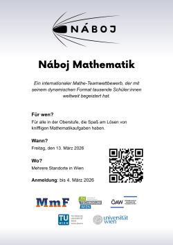 Naboj-Mathematik-Plakat