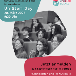 UniStemDay Bewerbung